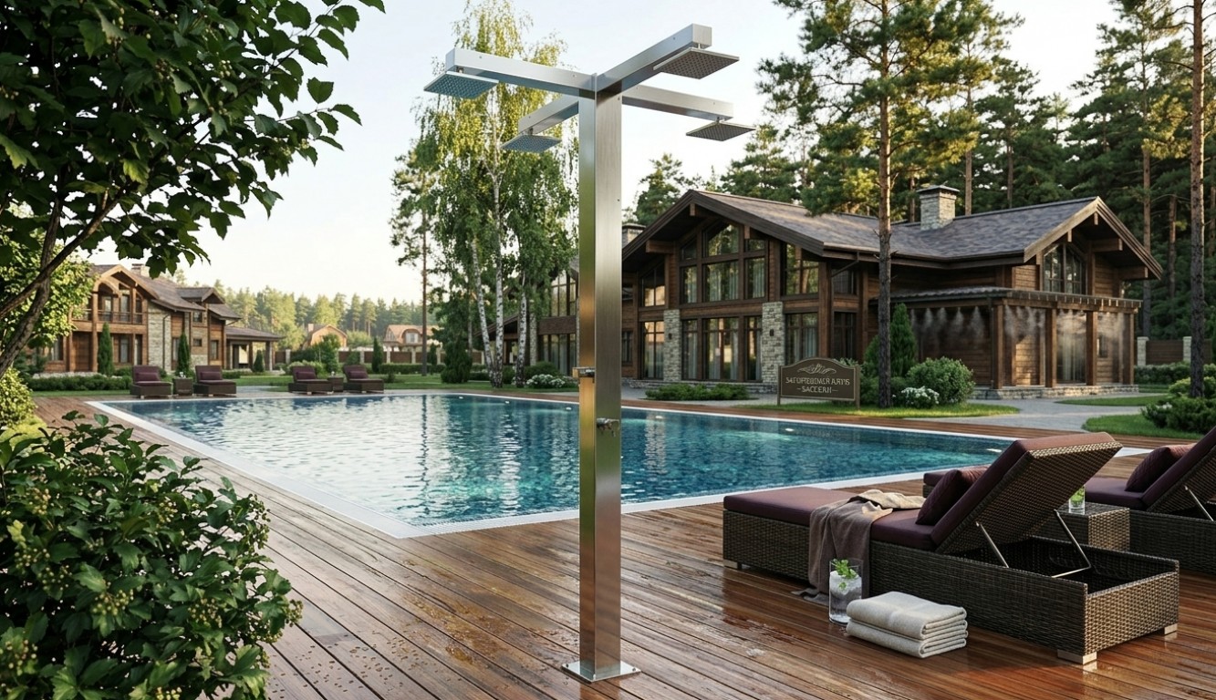 Душ уличный ИНДРА КВАРТЕТ