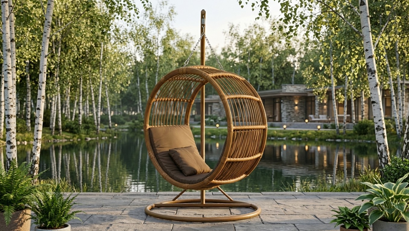 Плетеное кресло из искусственного ротанга ЭГАРА