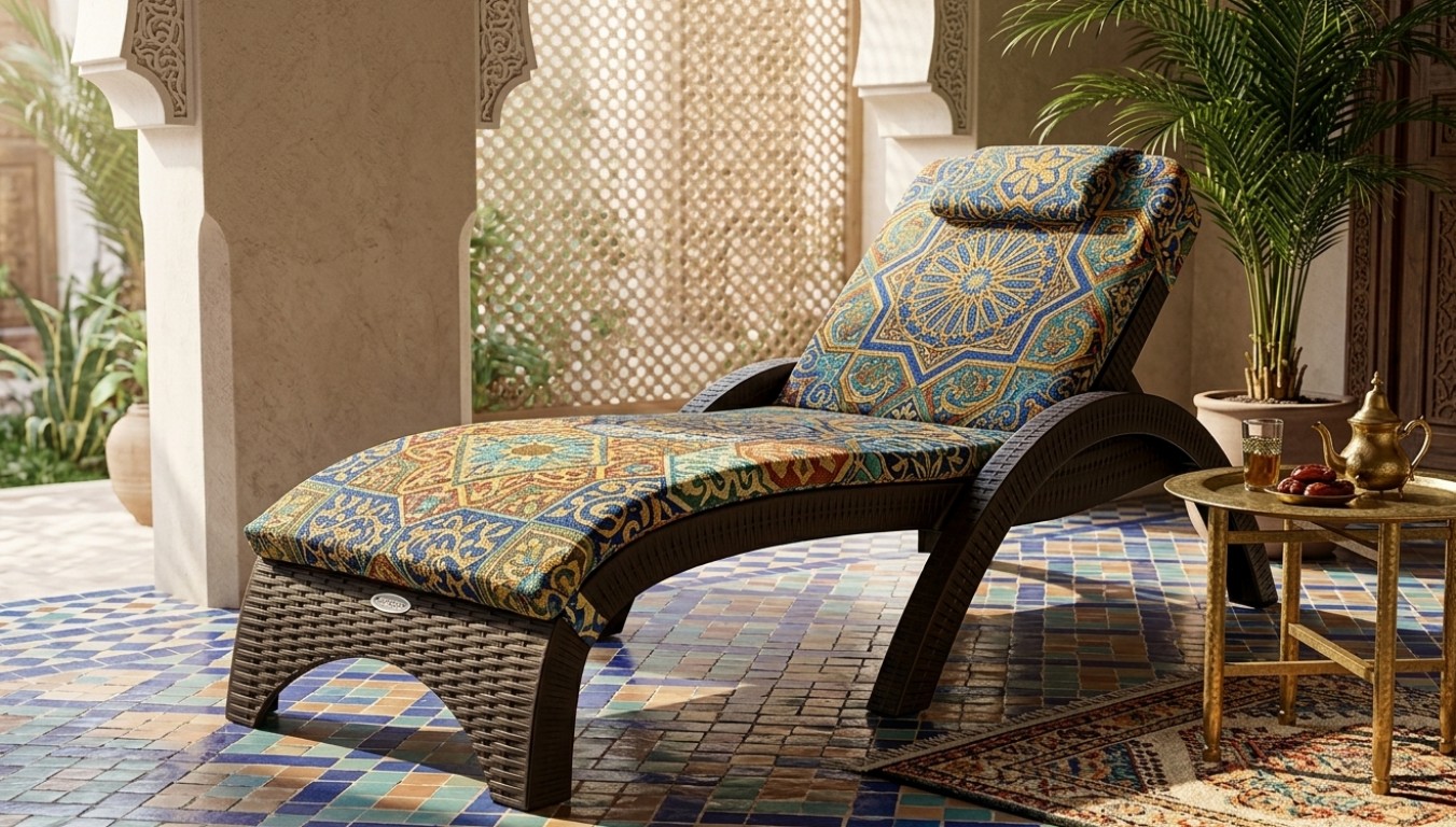 Шезлонг (лежак) пляжный Будапешт 2026 г.