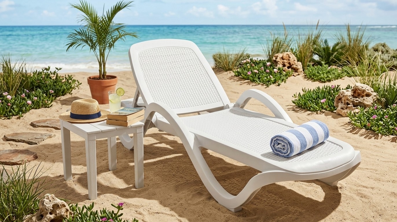 Шезлонг (лежак) пляжный Неаполь 2026 г.