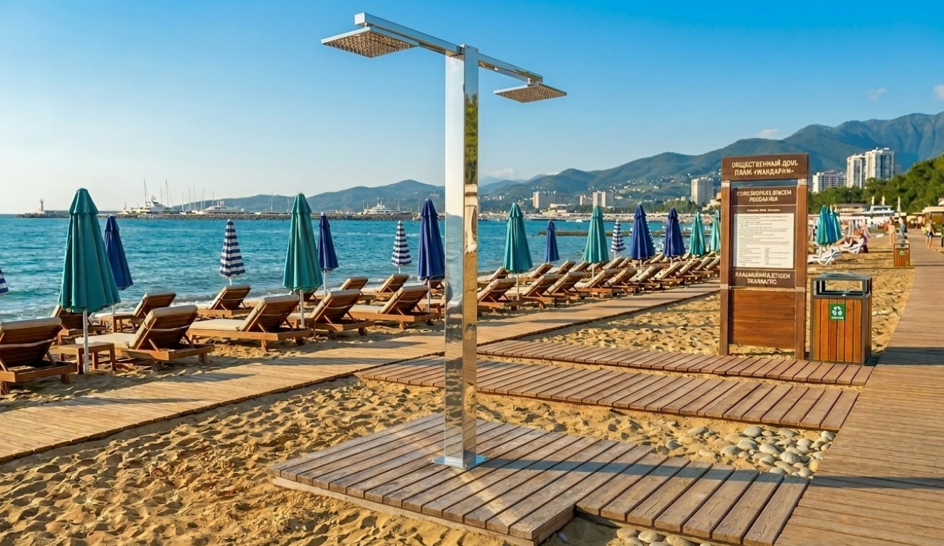 Душ уличный ИНДРА ДУЭТ