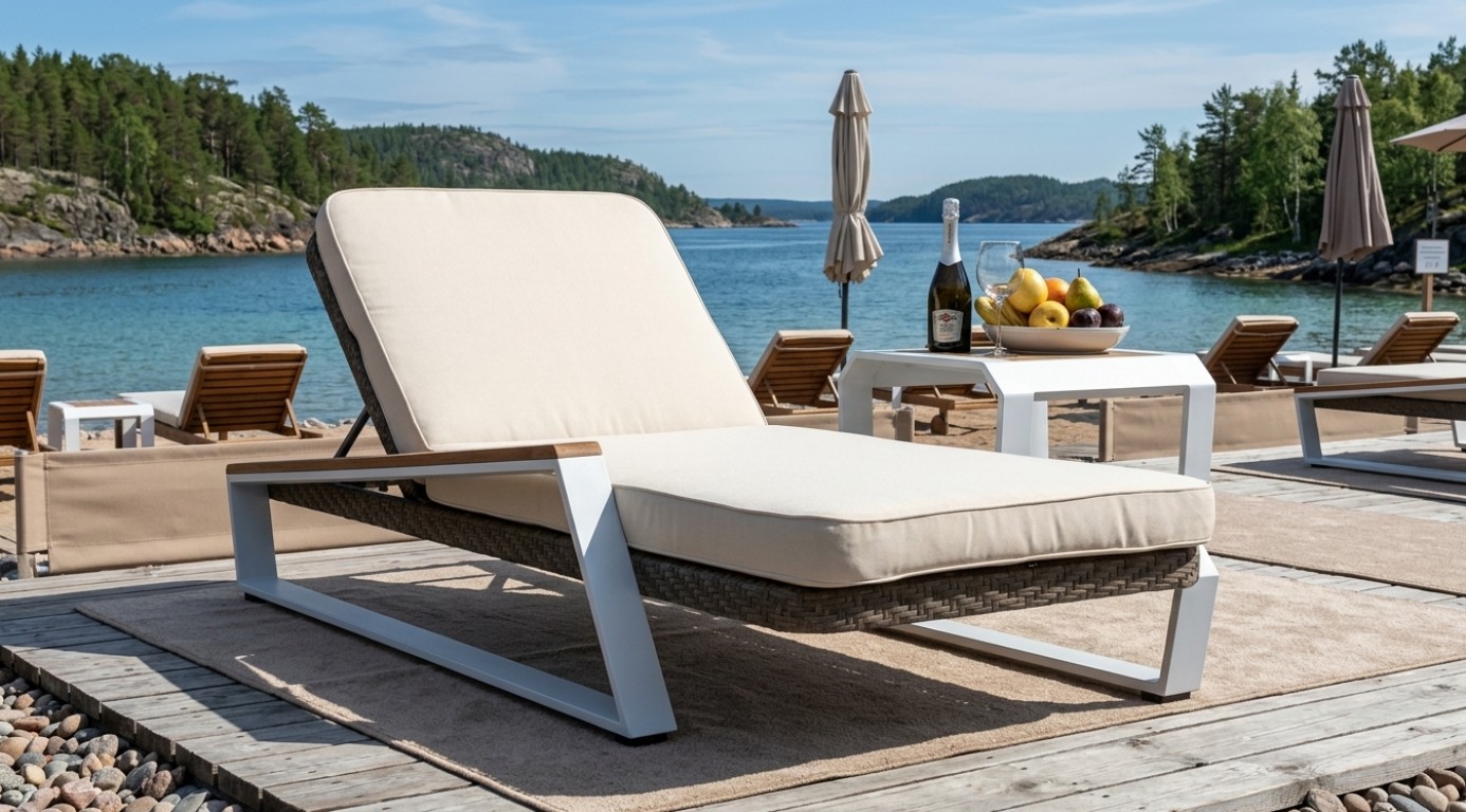 Плетеный шезлонг-лежак ТАЙМЫР 2026