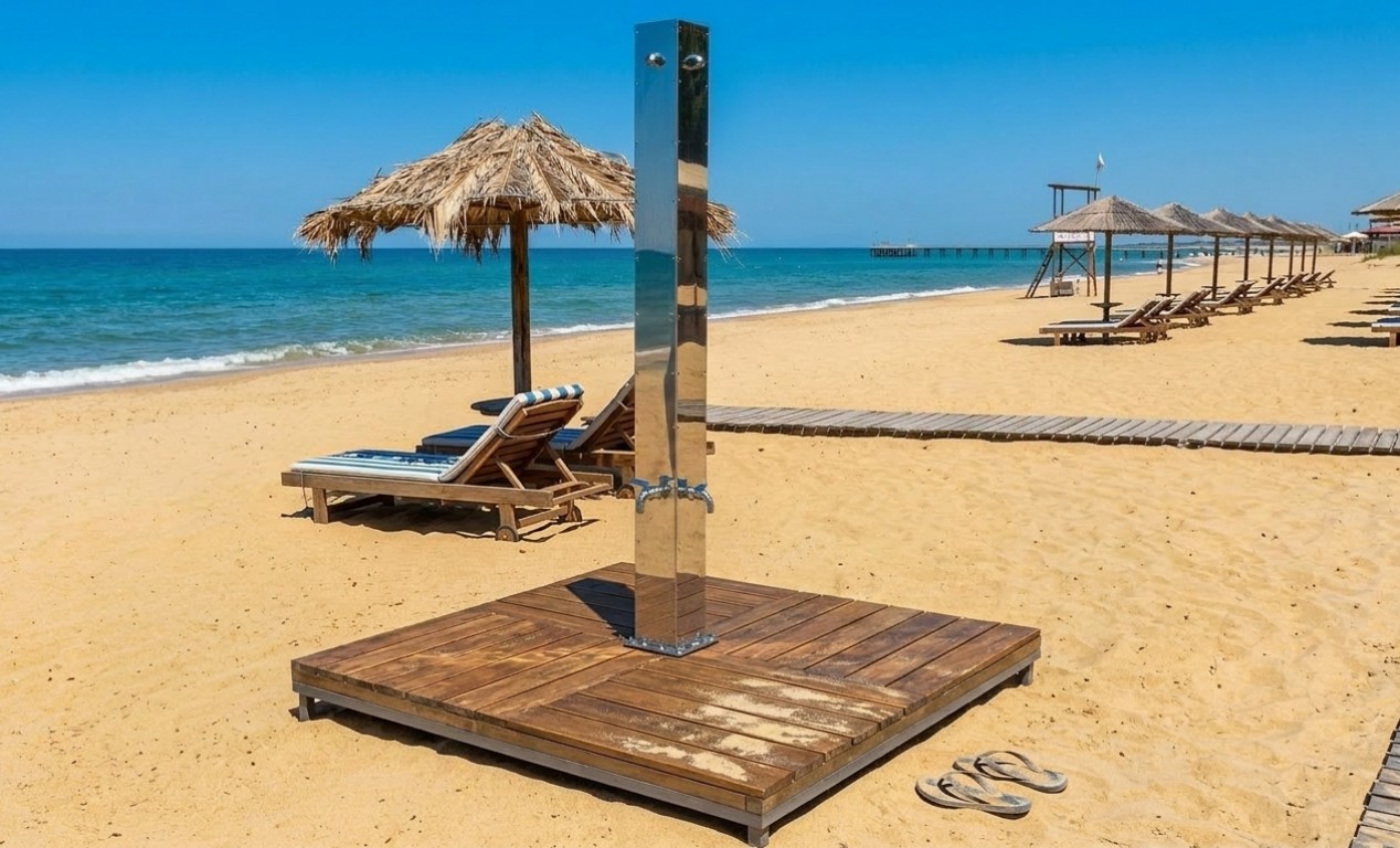 Душевая стойка - наружного применения, для водных процедур КИВАЧ 2025 г.