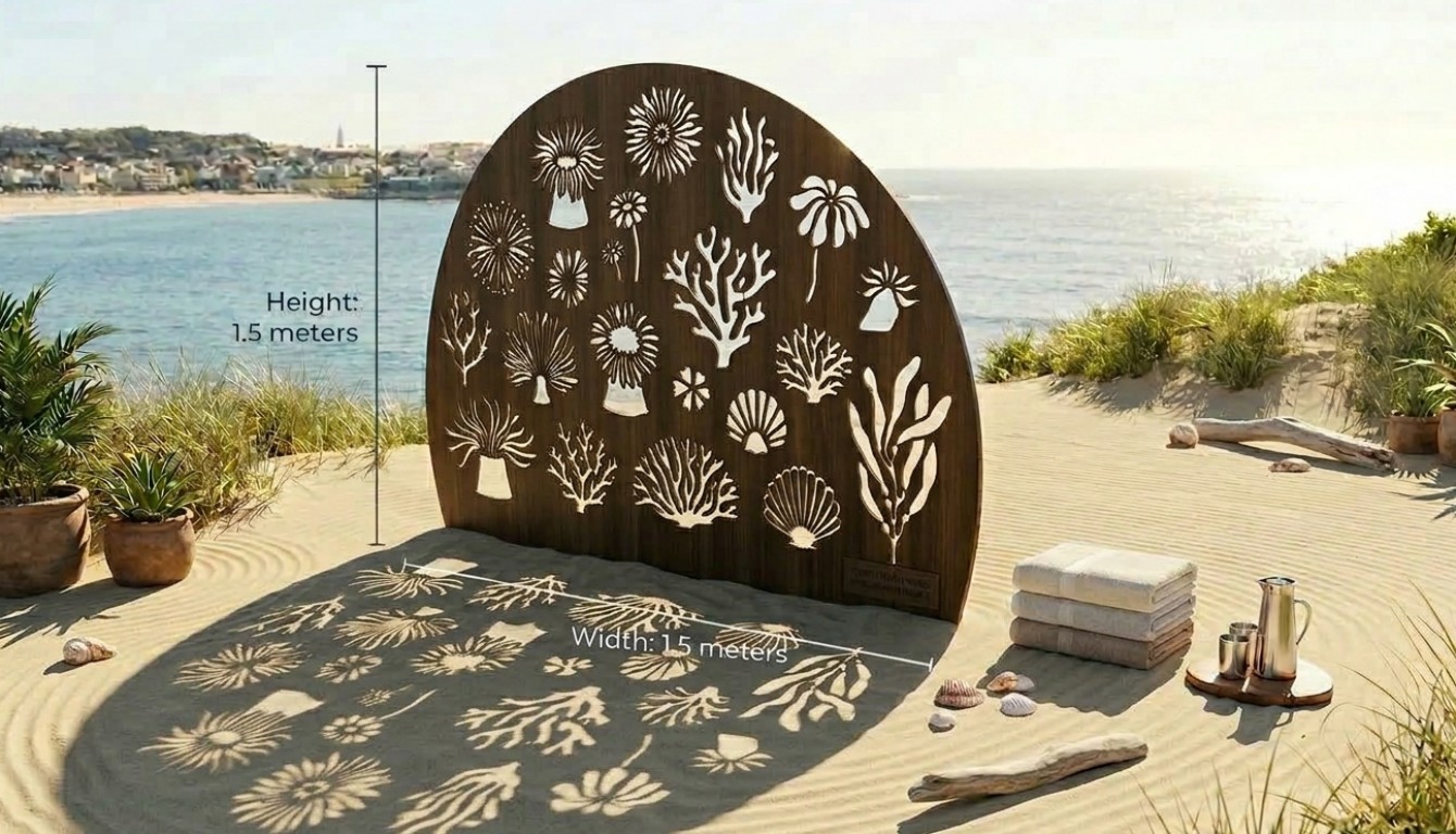 Теневой элемент ЦВЕТЫ МОРЕЙ