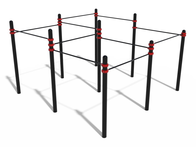 ПАРКУР КОМПЛЕКС ИЗ 11 ТУРНИКОВ