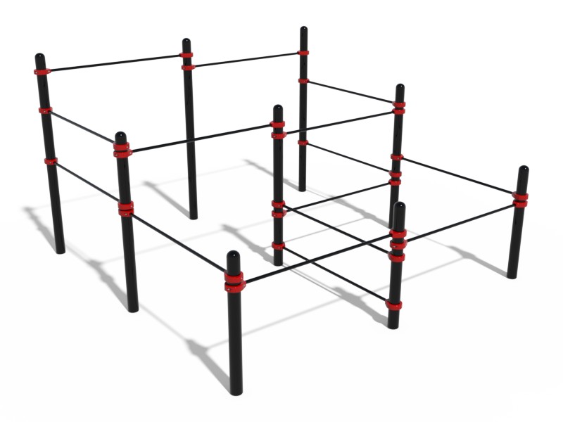 ПАРКУР КОМПЛЕКС ИЗ 15 ТУРНИКОВ