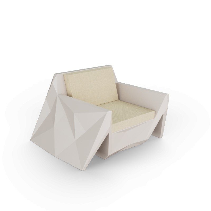 Кресло BERKANO Quaro с подушками Snow White / Bone Brown 2025 г.