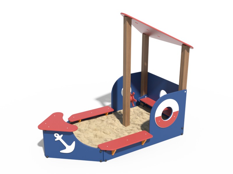 ДЕТСКАЯ ИГРОВАЯ ПЕСОЧНИЦА 005