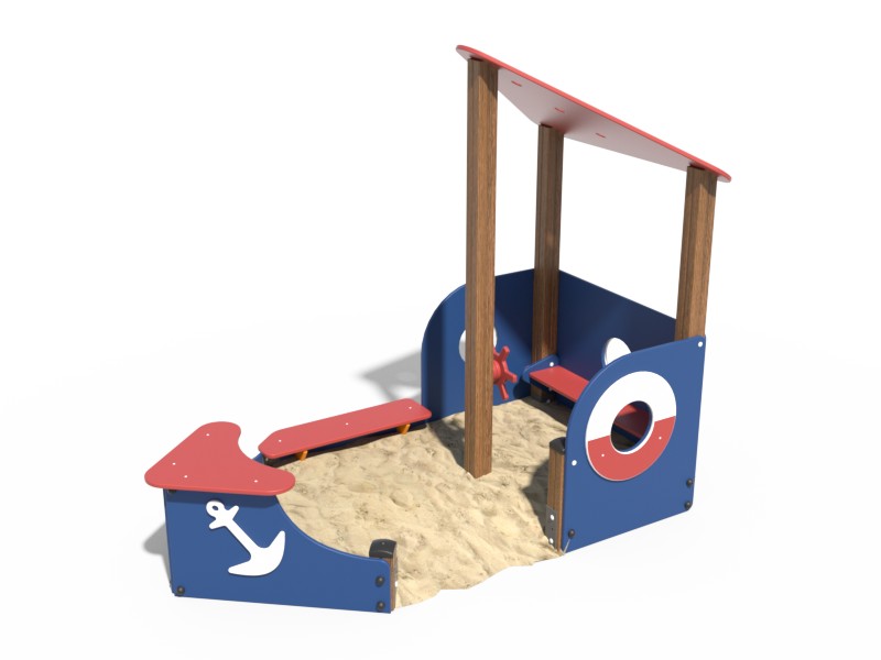 ДЕТСКАЯ ИГРОВАЯ ПЕСОЧНИЦА 006