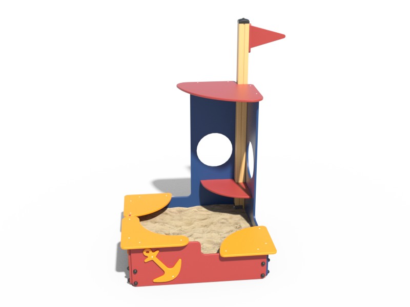 ДЕТСКАЯ ИГРОВАЯ ПЕСОЧНИЦА 007