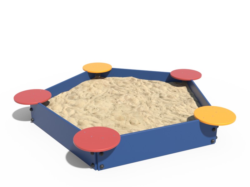 ДЕТСКАЯ ИГРОВАЯ ПЕСОЧНИЦА 015