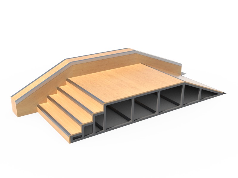 ЭЛЕМЕНТ ДЛЯ СКЕЙТ-ПЛОЩАДКИ 12