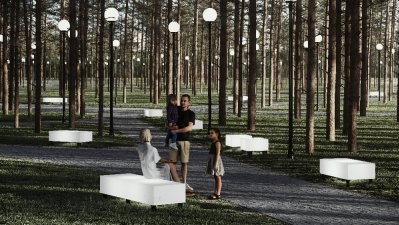 Скамейка BERKANO Brick 180 Snow White 2025 г.