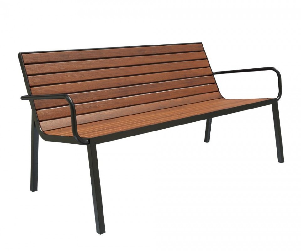 Скамейка стальная Аэлита