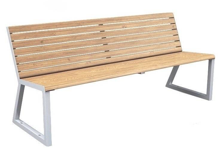 Скамейка стальная Леман