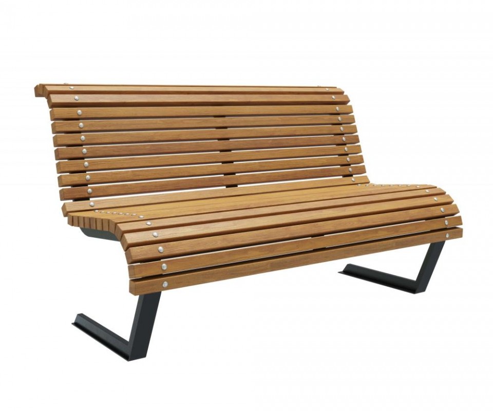 Скамейка стальная Мехико