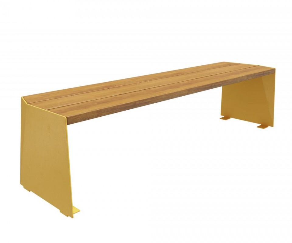 Скамейка стальная Монс без спинки