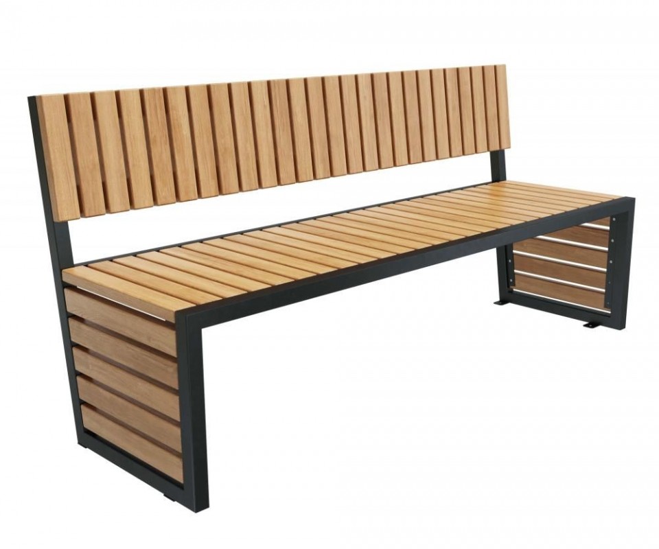 Скамейка стальная Вижен