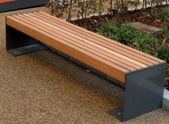 Лавочка деревянная парковая Фанна 2023 г.