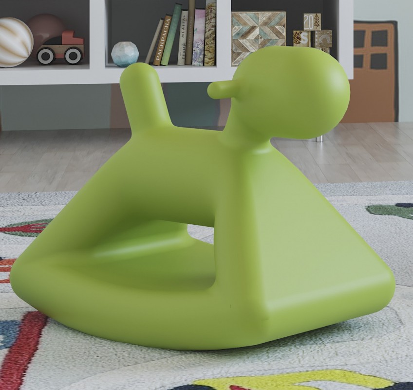 Собака-качалка Skippy 40 Snow White 2025 г.