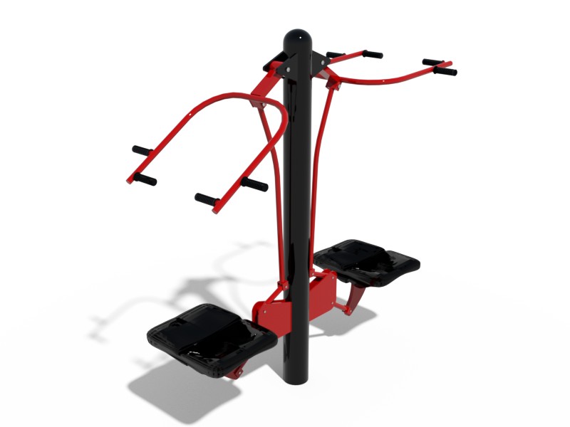 ТРЕНАЖЕР УЛИЧНЫЙ ВЕРХНЯЯ ТЯГА - ДВОЙНОЙ