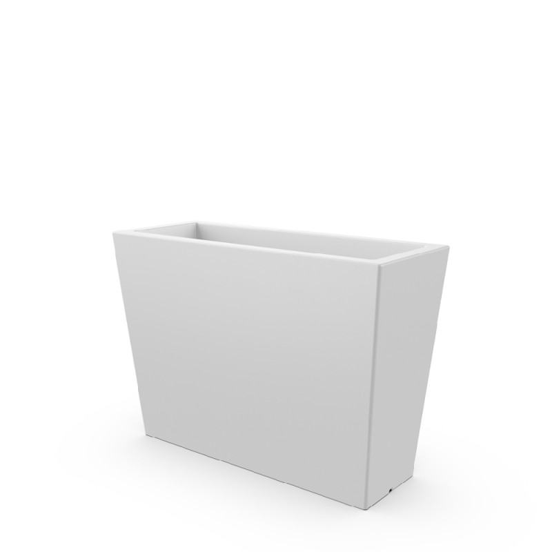 Кашпо BERKANO Trapezio 70H DB Snow White 2025 г.