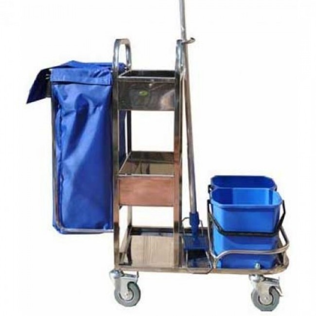 Тележка для уборки из нержавейки, ТУ 4.1 2025 г.