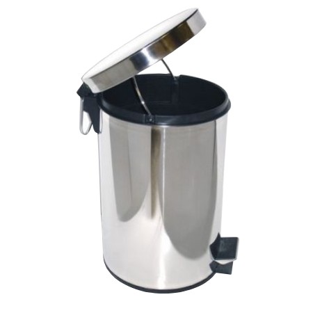 Урна с механизмом поднятия крышки GB-5L (хром) 2024 г.