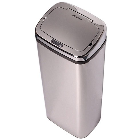 Урна сенсорная AGB-50S (хром, блестящая) 2024 г.