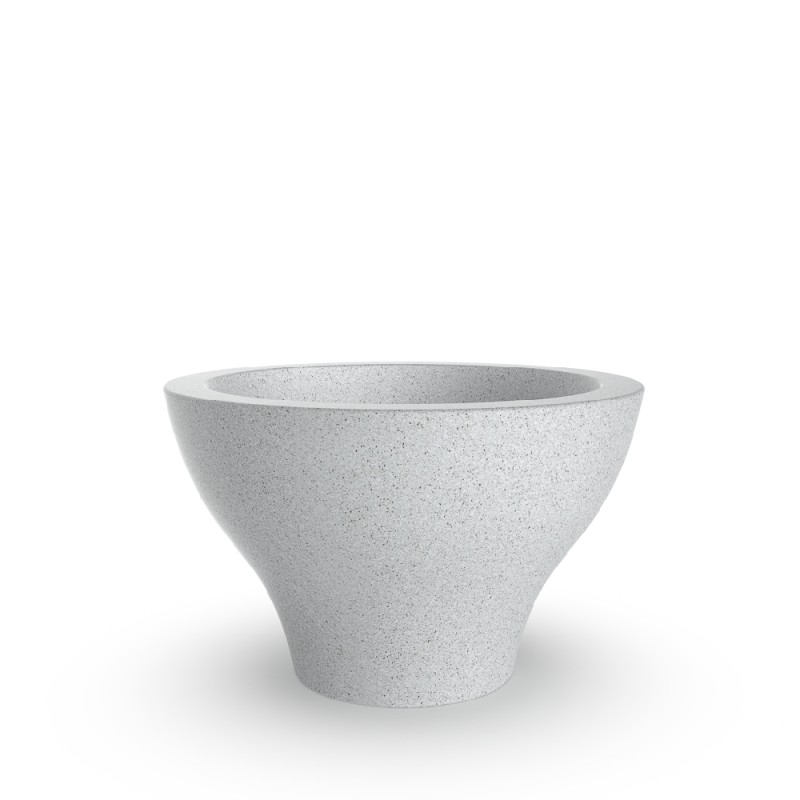 Кашпо BERKANO Vetro 50 Snow White 2025 г.