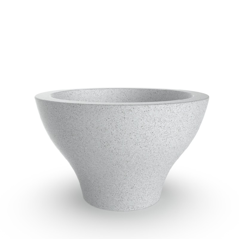 Кашпо BERKANO Vetro 75 Snow White 2025 г.