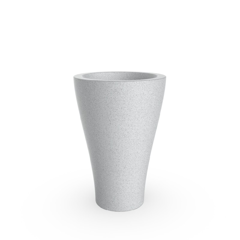 Кашпо BERKANO Vetro 80 Snow White 2025 г.