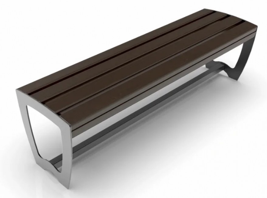 Лавочка деревянная парковая Вирджи 2023 г.