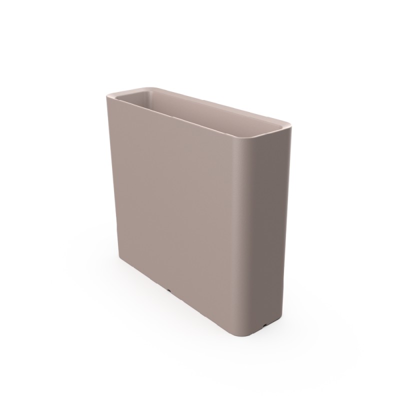 Кашпо BERKANO Vittorio 80 DB Snow white 2025 г.