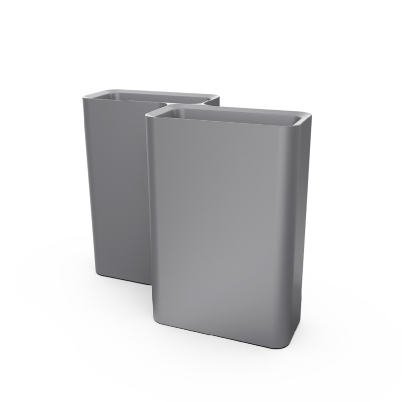 Кашпо BERKANO Vittorio 82 DB Snow white 2025 г.