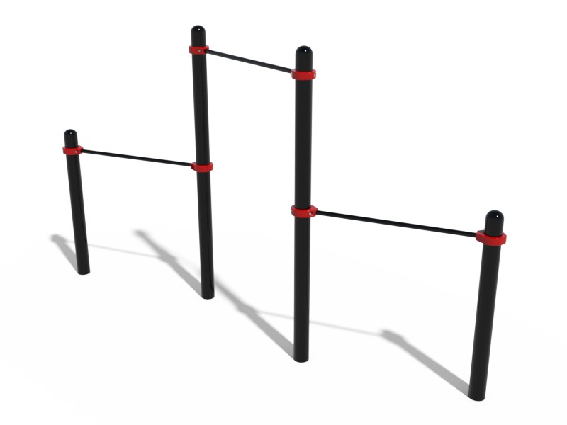 ВОРКАУТ-КОМПЛЕКС ИЗ 3 ТУРНИКОВ