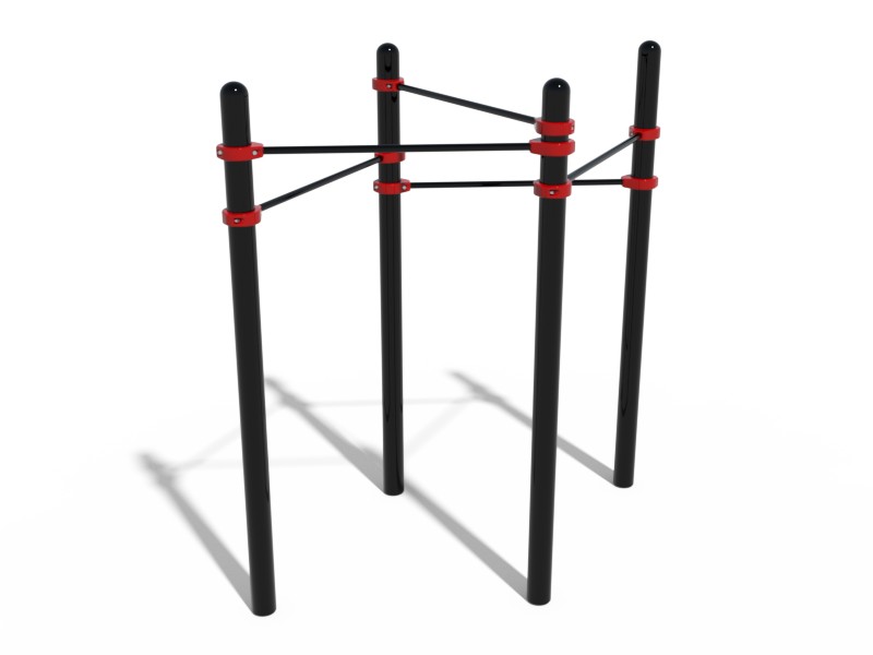 ВОРКАУТ-КОМПЛЕКС ИЗ 5 ТУРНИКОВ