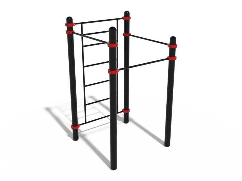 ВОРКАУТ КОМПЛЕКС 3 ТУРНИКА И ШВЕДСКАЯ СТЕНКА