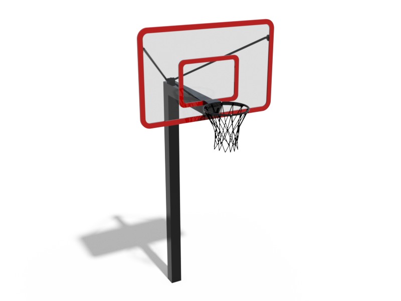 СТОЙКА ВОРКАУТ С ТРЕНИРОВОЧНЫМ БАСКЕТБОЛЬНЫМ ЩИТОМ