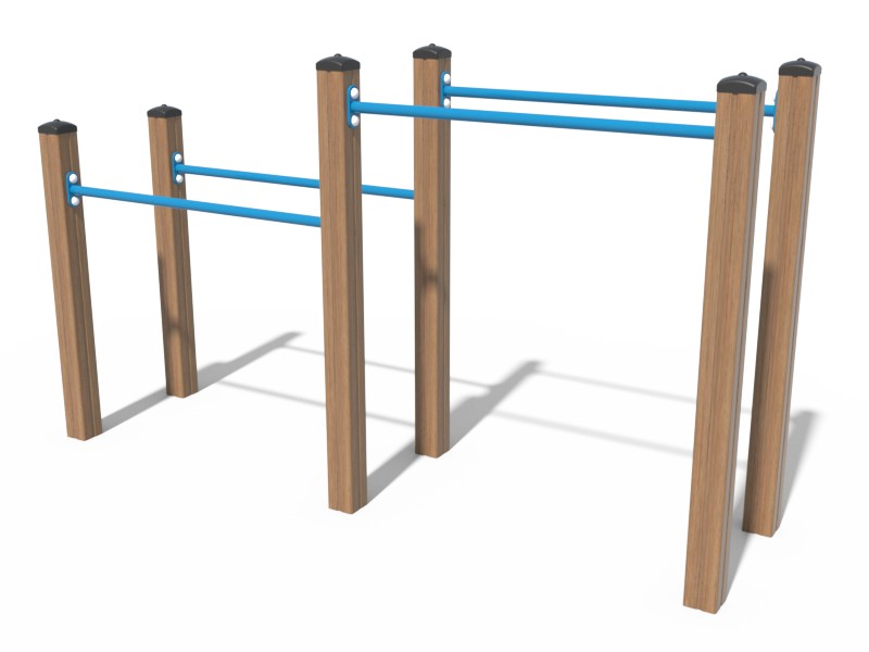 БРУСЬЯ ДВУХУРОВНЕВЫЕ ГИМНАСТИЧЕСКИЕ