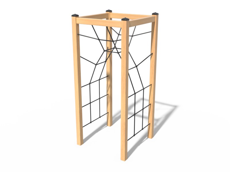 СПОРТИВНЫЙ КОМПЛЕКС С ЭЛЕМЕНТАМИ ДЛЯ ЛАЗАНИЯ