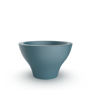 Кашпо BERKANO Vetro 50 Snow White 2025 г.