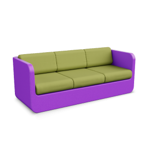 Диван BERKANO Grace с подушками Snow White / Bone Brown 2025 г.