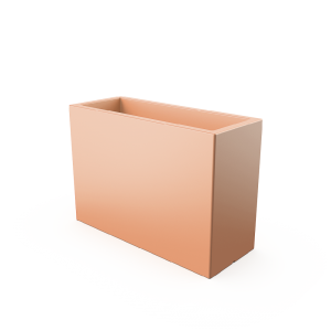 Кашпо BERKANO Cubric 100*70 DB Snow White 2025 г.