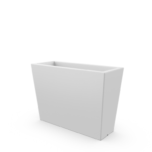 Кашпо BERKANO Trapezio 70H DB Snow White 2025 г.
