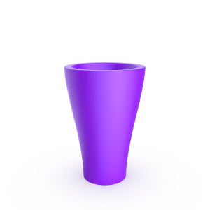 Кашпо BERKANO Vetro 80 Snow White 2025 г.