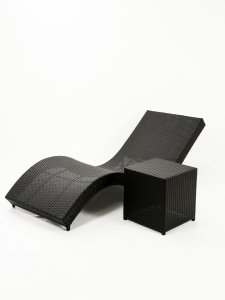 Шезлонг-лежак плетеный КРЫМ 2025 г.