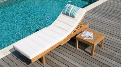 Шезлонг-лежак деревянный СОЛНЕЧНЫЙ БЕРЕГ 2026