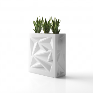 Кашпо BERKANO Icelandic Horizontal DB Snow White 2025 г.