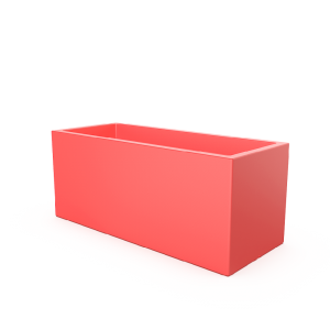 Кашпо BERKANO Cubric 120*50 Snow White 2025 г.